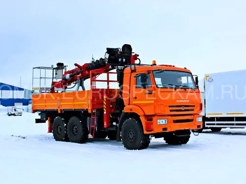КАМАЗ 43118 бортовой с КМУ TAURUS 086A КАМАЗ 43118 бортовой с КМУ TAURUS 086A