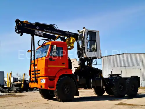КАМАЗ 43118 лесовоз с Майман-100S КАМАЗ 43118 лесовоз с Майман-100S