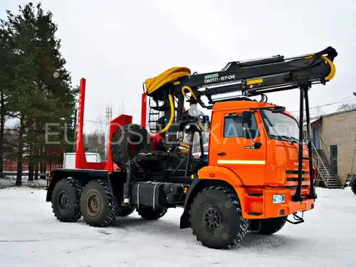 КАМАЗ 43118 лесовоз с Велмаш ОМТЛ-97 КАМАЗ 43118 лесовоз с Велмаш ОМТЛ-97