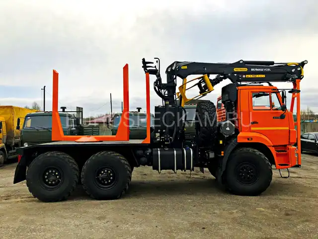 КАМАЗ 43118 лесовоз с Велмаш VC8L74 КАМАЗ 43118 лесовоз с Велмаш VC8L74