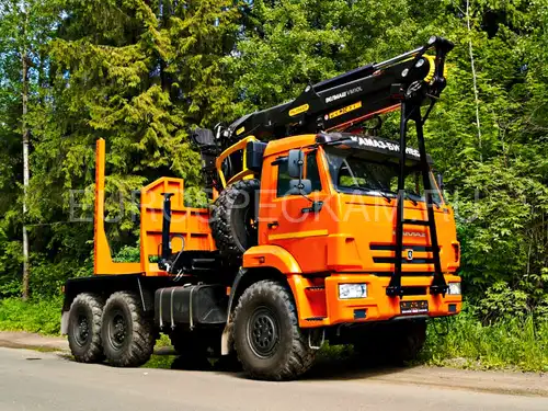 КАМАЗ 43118 лесовоз с Велмаш ВМ 10-86 (VM10L86) КАМАЗ 43118 лесовоз с Велмаш ВМ 10-86 (VM10L86)