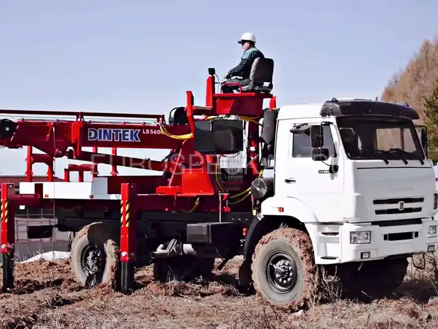 КАМАЗ 43502 ямобур DINTEK LS5600