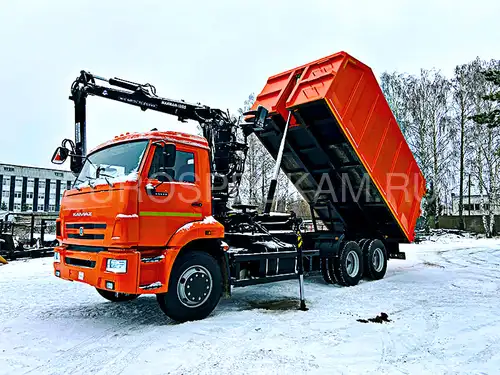 КАМАЗ 65115 ломовоз с Майман-100S КАМАЗ 65115 ломовоз с Майман-100S