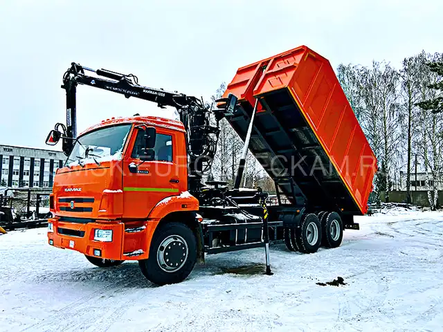 КАМАЗ 65115 ломовоз с Майман-100S КАМАЗ 65115 ломовоз с Майман-100S