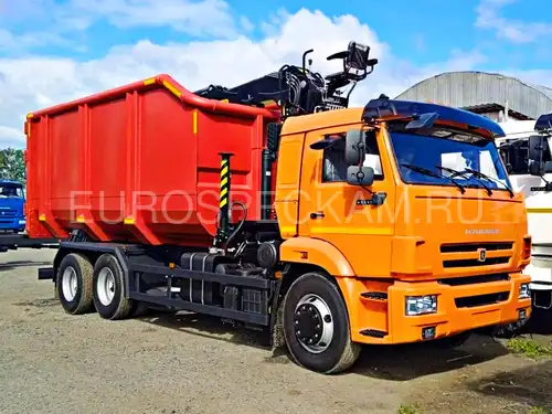 КАМАЗ 65115 ломовоз с Велмаш ВМ 10-74М (VM10L74M) КАМАЗ 65115 ломовоз с Велмаш ВМ 10-74М (VM10L74M)
