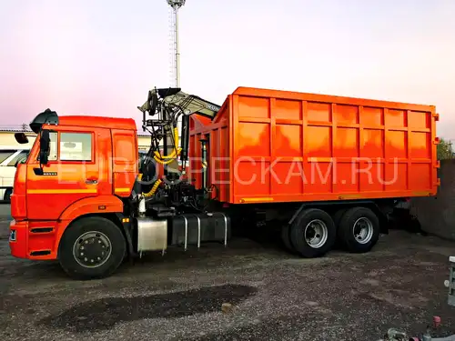 КАМАЗ 65117 ломовоз с Майман-100S КАМАЗ 65117 ломовоз с Майман-100S