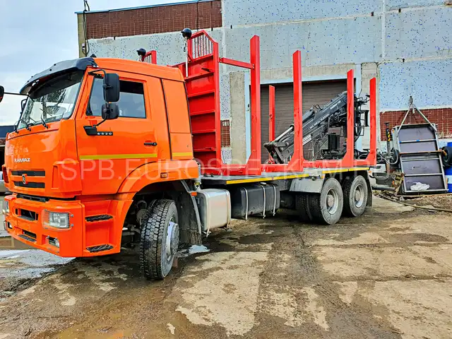 КАМАЗ 6520 сортиментовоз с Майман-110S КАМАЗ 6520 сортиментовоз с Майман-110S
