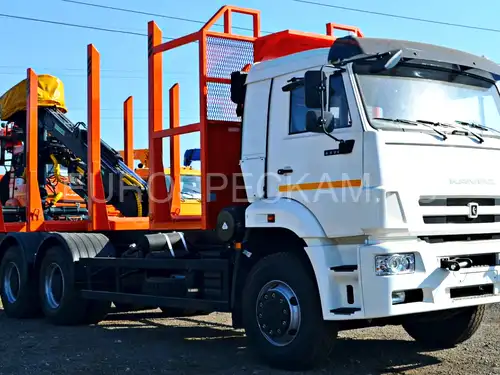 КАМАЗ 6520 сортиментовоз с Велмаш VC8L74