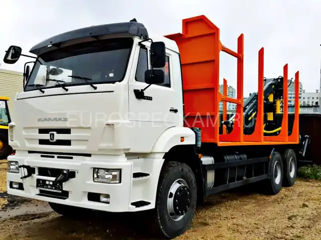 КАМАЗ 6520 сортиментовоз с Велмаш ВМ 10-86 (VM10L86)
