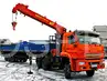 КАМАЗ 65225 седельный тягач с КМУ Palfinger Инман ИТ-180
