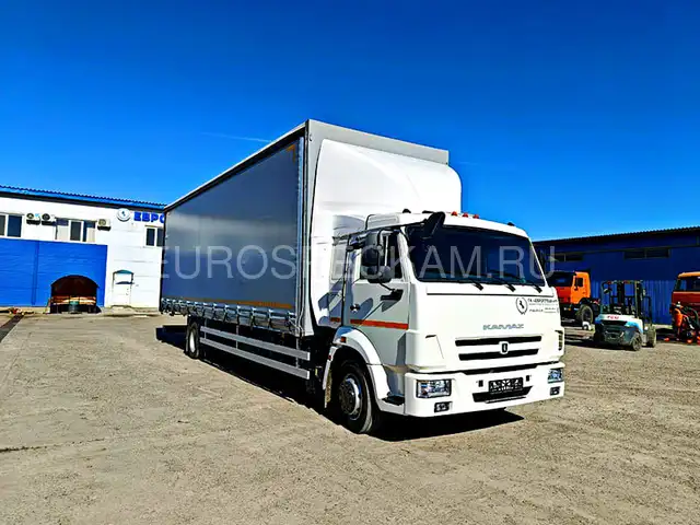 КАМАЗ 4308 шторно-бортовой фургон