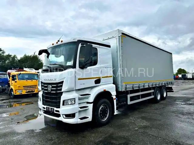 КАМАЗ 65658 шторно-бортовой фургон КАМАЗ 65658 шторно-бортовой фургон