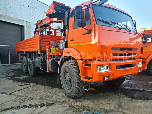 КАМАЗ 43118 бортовой с КМУ Hangil HGC 756 КАМАЗ 43118 бортовой с КМУ Hangil HGC 756