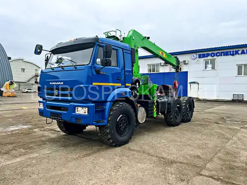 КАМАЗ 43118 тягач с КМУ FG 716HP КАМАЗ 43118 тягач с КМУ FG 716HP
