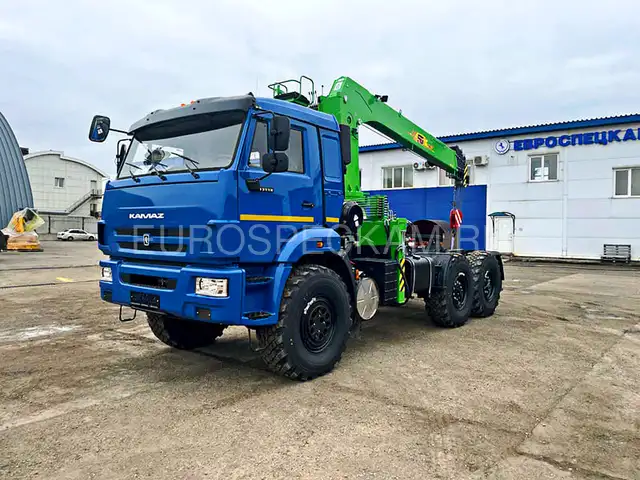 КАМАЗ 43118 тягач с КМУ FG 716HP КАМАЗ 43118 тягач с КМУ FG 716HP