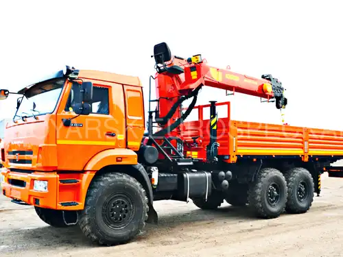 КАМАЗ 43118 бортовой с КМУ Palfinger Инман ИТ-150