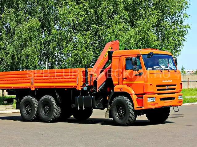 КАМАЗ 43118 бортовой с КМУ Palfinger PK 15500 A КАМАЗ 43118 бортовой с КМУ Palfinger PK 15500 A
