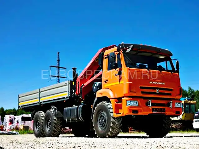 КАМАЗ 43118 бортовой с КМУ Palfinger PK 23500 A КАМАЗ 43118 бортовой с КМУ Palfinger PK 23500 A