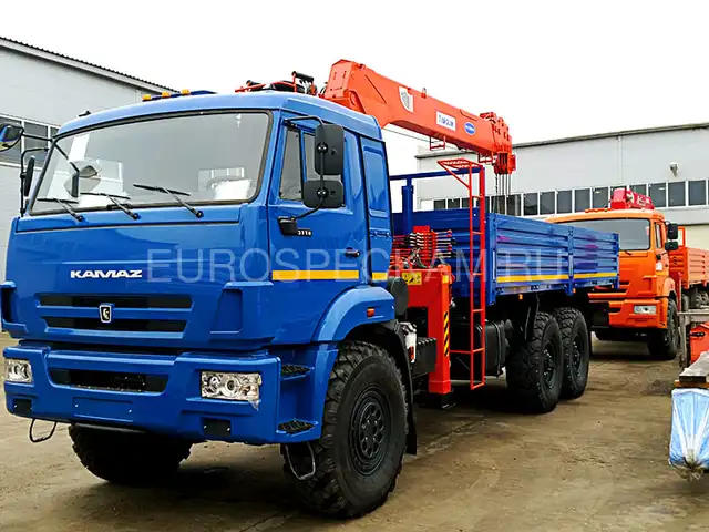 КАМАЗ 43118 бортовой с КМУ Kanglim KS 1256 G2 КАМАЗ 43118 бортовой с КМУ Kanglim KS 1256 G2