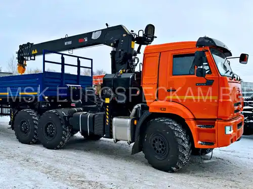 КАМАЗ 43118 тягач с КМУ HIAB 190 TM КАМАЗ 43118 тягач с КМУ HIAB 190 TM