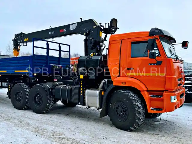 КАМАЗ 43118 тягач с КМУ HIAB 190 TM КАМАЗ 43118 тягач с КМУ HIAB 190 TM
