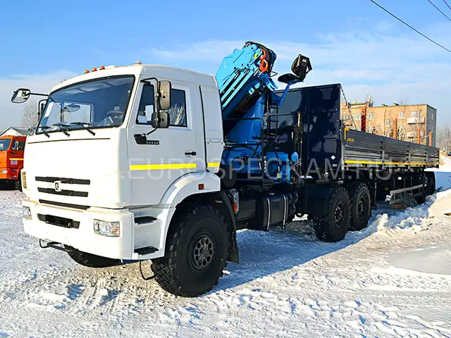 КАМАЗ 43118 тягач с КМУ Инман ИМ 240 КАМАЗ 43118 тягач с КМУ Инман ИМ 240
