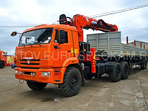 КАМАЗ 43118 тягач с КМУ Kanglim KS2056H
