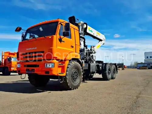 КАМАЗ 43118 тягач с КМУ Инман ИФ 300 КАМАЗ 43118 тягач с КМУ Инман ИФ 300
