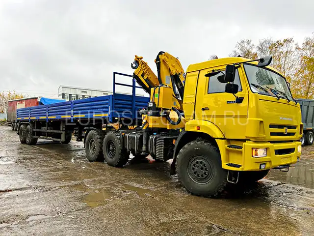 КАМАЗ 43118 тягач с КМУ XCMG SQZ160-4 КАМАЗ 43118 тягач с КМУ XCMG SQZ160-4