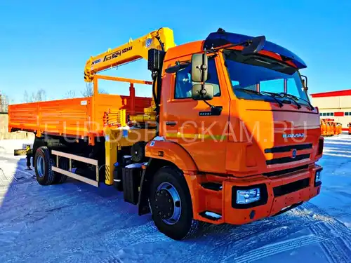 КАМАЗ 43253 бортовой с КМУ Soosan SCS 524 КАМАЗ 43253 бортовой с КМУ Soosan SCS 524