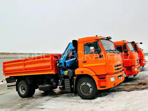 КАМАЗ 43253 самосвал с КМУ Инман ИМ 55 КАМАЗ 43253 самосвал с КМУ Инман ИМ 55