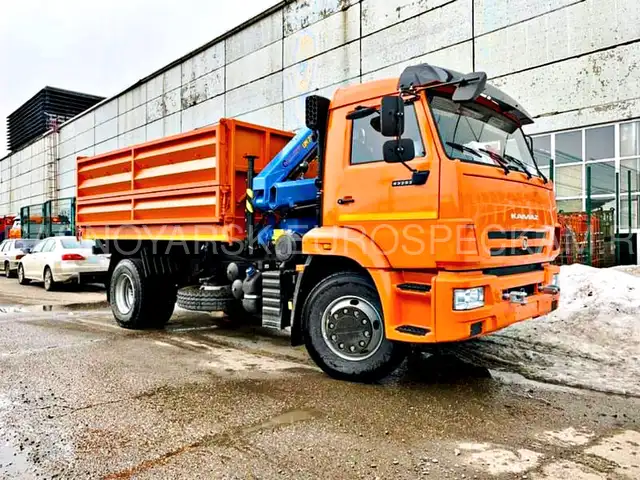 КАМАЗ 43253 самосвал с КМУ Инман ИМ 95 КАМАЗ 43253 самосвал с КМУ Инман ИМ 95