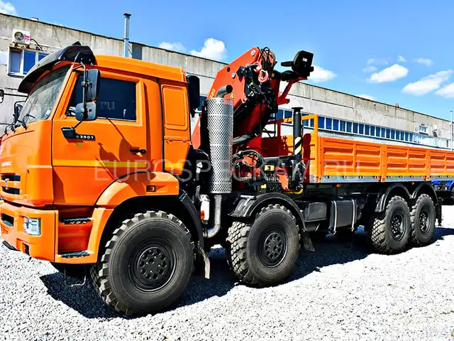 КАМАЗ 63501 бортовой с КМУ Инман ИМ 320 КАМАЗ 63501 бортовой с КМУ Инман ИМ 320