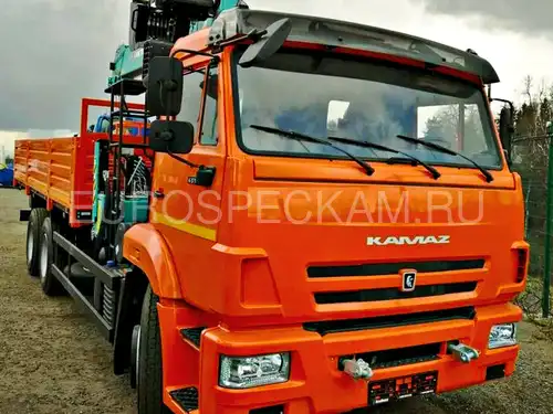 КАМАЗ 65115 бортовой с КМУ HKTC HLC-7016 КАМАЗ 65115 бортовой с КМУ HKTC HLC-7016
