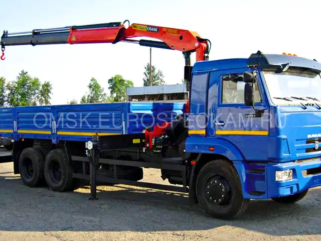 КАМАЗ 65115 бортовой с КМУ Palfinger PK 15500 A КАМАЗ 65115 бортовой с КМУ Palfinger PK 15500 A