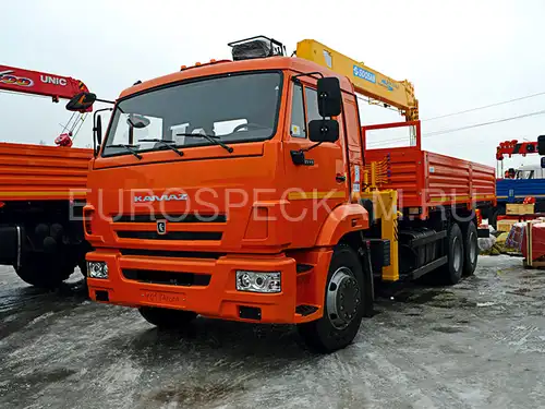 КАМАЗ 65115 бортовой с КМУ Soosan SCS 736 КАМАЗ 65115 бортовой с КМУ Soosan SCS 736