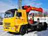 КАМАЗ 65116 седельный тягач с КМУ Palfinger Инман ИТ-180
