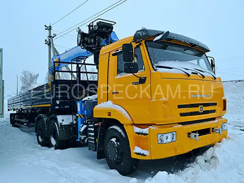 КАМАЗ 65116 седельный тягач с КМУ DongYang SS1926