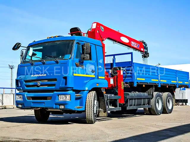 КАМАЗ 65117 бортовой с КМУ Horyong HRS 216 КАМАЗ 65117 бортовой с КМУ Horyong HRS 216