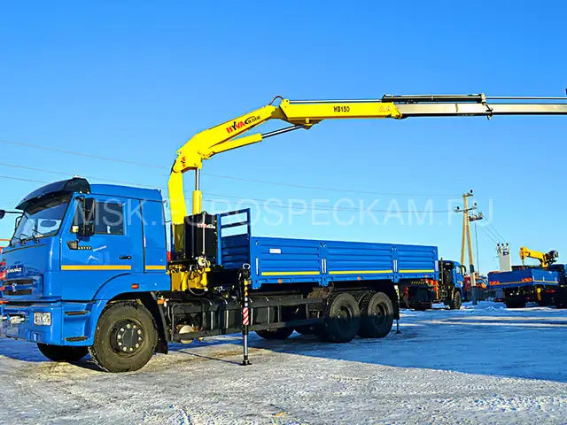 КАМАЗ 65117 бортовой с КМУ HYVA HB 150 E2 КАМАЗ 65117 бортовой с КМУ HYVA HB 150 E2