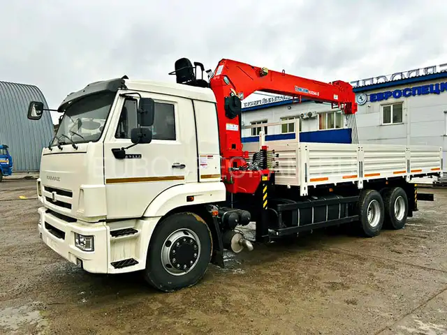 КАМАЗ 65117 бортовой с КМУ Kanglim KS 1256 G2 КАМАЗ 65117 бортовой с КМУ Kanglim KS 1256 G2