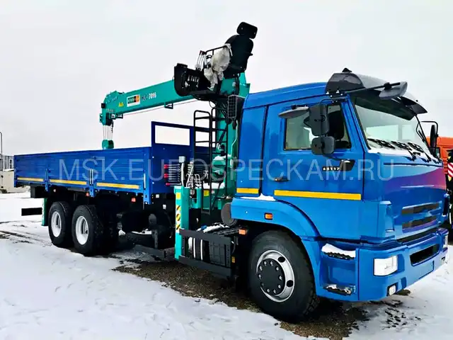 КАМАЗ 65117 бортовой с КМУ HKTC HLC-7016 КАМАЗ 65117 бортовой с КМУ HKTC HLC-7016