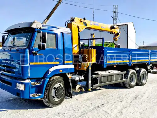 КАМАЗ 65117 бортовой с КМУ XCMG SQS125-4 КАМАЗ 65117 бортовой с КМУ XCMG SQS125-4