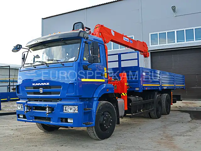 КАМАЗ 6520 бортовой с КМУ Kanglim KS2056H КАМАЗ 6520 бортовой с КМУ Kanglim KS2056H