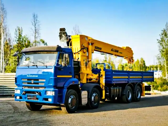КАМАЗ 65201 бортовой с КМУ Soosan SCS 1616 КАМАЗ 65201 бортовой с КМУ Soosan SCS 1616