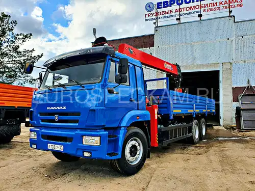 КАМАЗ 65117 бортовой с КМУ Horyong HRS 206 КАМАЗ 65117 бортовой с КМУ Horyong HRS 206